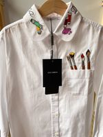 Новая хлопковая блузка Dolce&Gabbana, 128