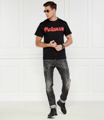 Футболка Alexander McQueen - черный(794673 QTABS)