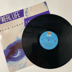 Винтажная виниловая пластинка LP Real Life Down Comes The Hammer (Канада 1986)