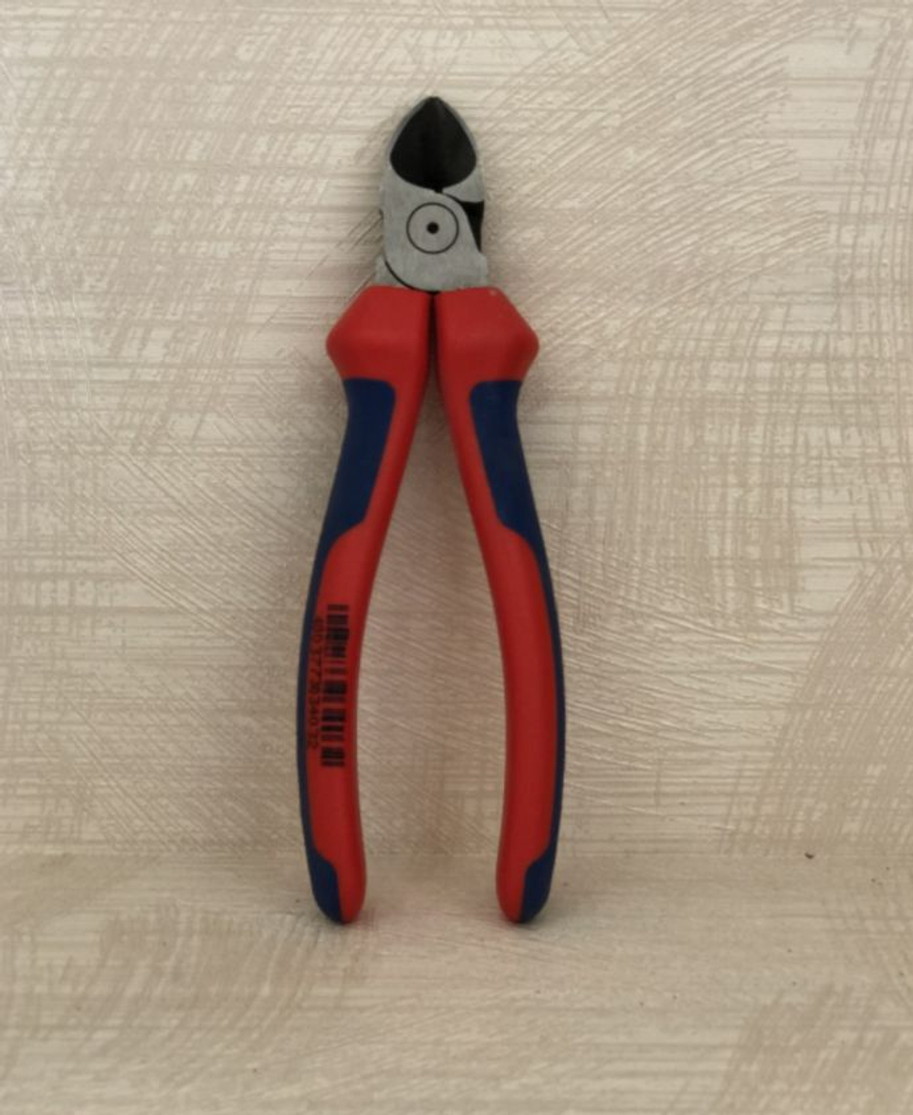Кусачки боковые с двухкомпонентными чехлами, 160мм, KNIPEX, KN-7002160