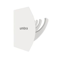 Вешалка настенная Flip, 81 см, 8 крючков, белая