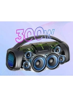 Колонка A65 с боковой подсветкой - 300 Вт серая