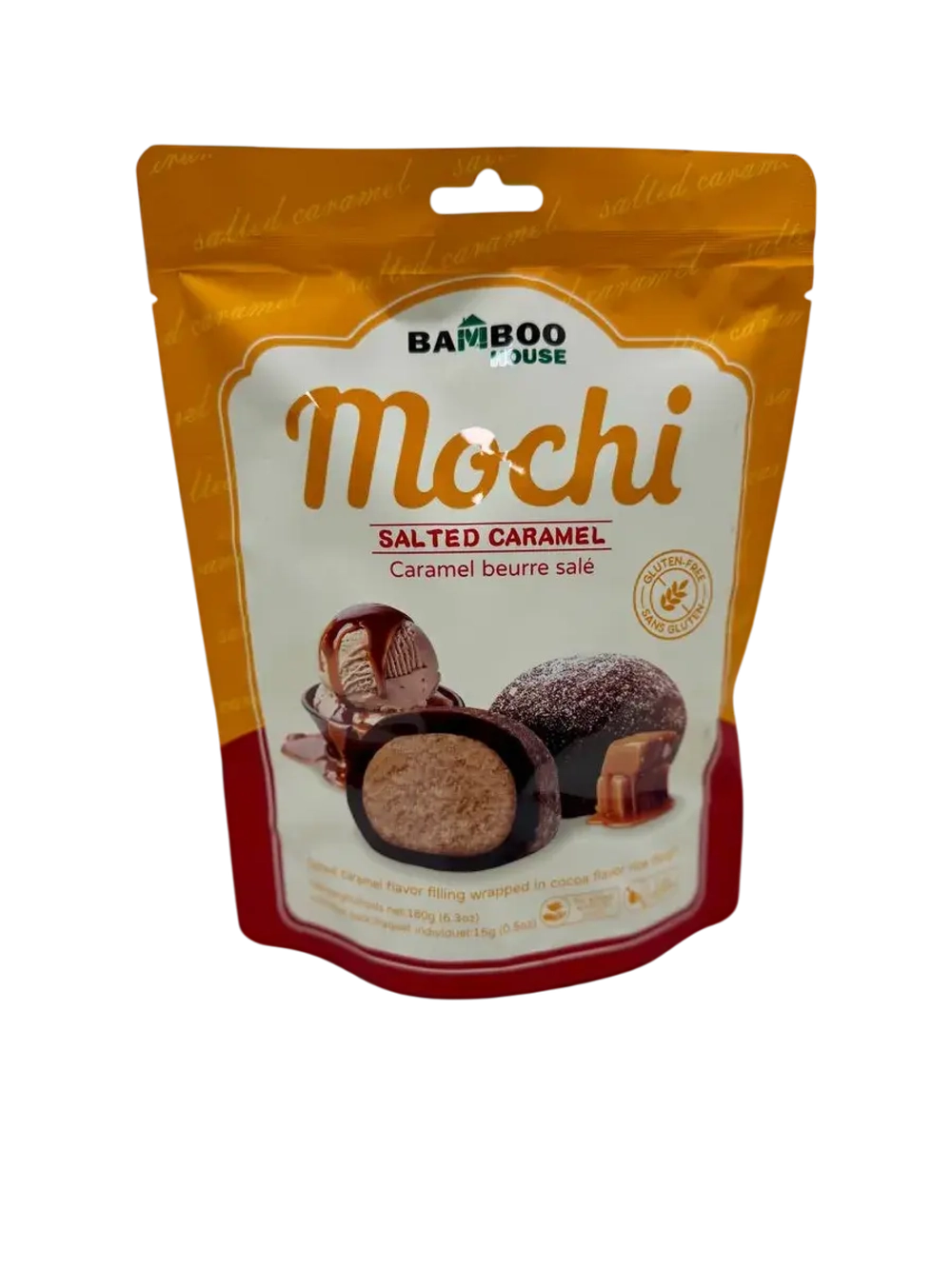 Моти десерт с кремом со вкусом карамели , 180гр.