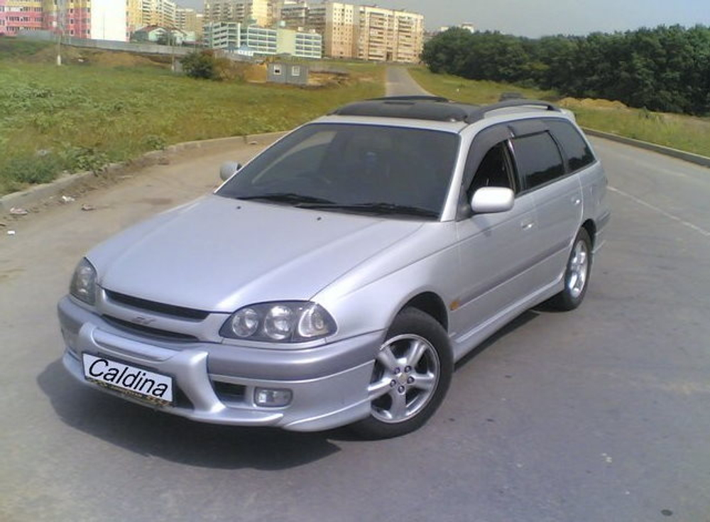 Порог левый Toyota Caldina 1997-2002 (1мм)
