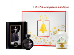 Новогодний набор HAUTE FRAGRANCE COMPANY Парфюмерная вода Closed Gate со стеклянным шаром + подарок