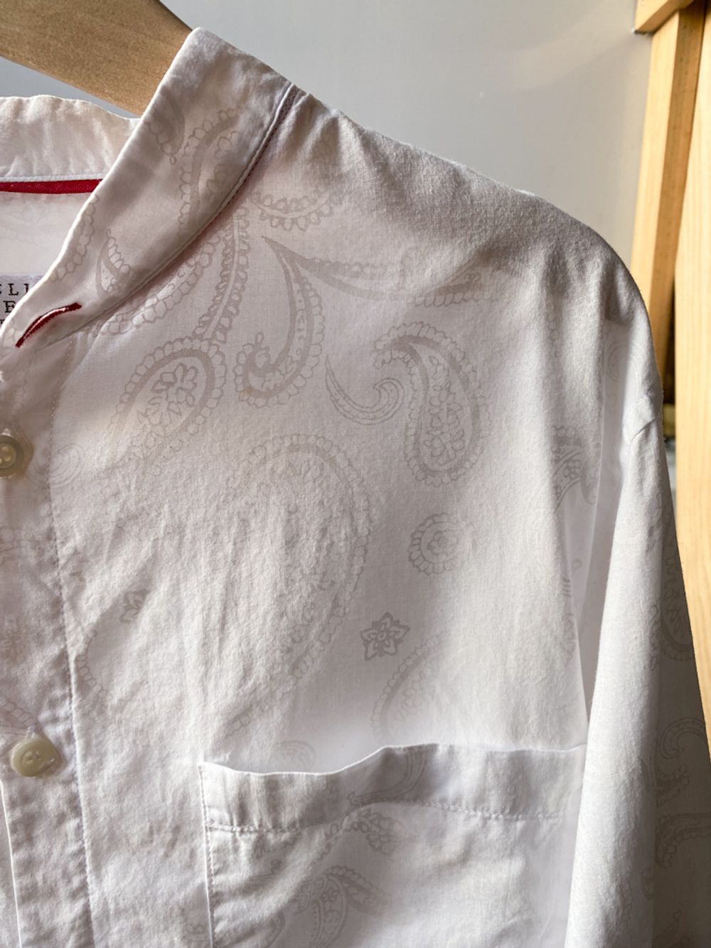 Хлопковая рубашка Brunello Cucinelli, 140
