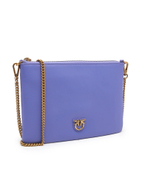 кожаная клатч flat classic vitello seta Pinko - лавандовый(100455 A0F1)
