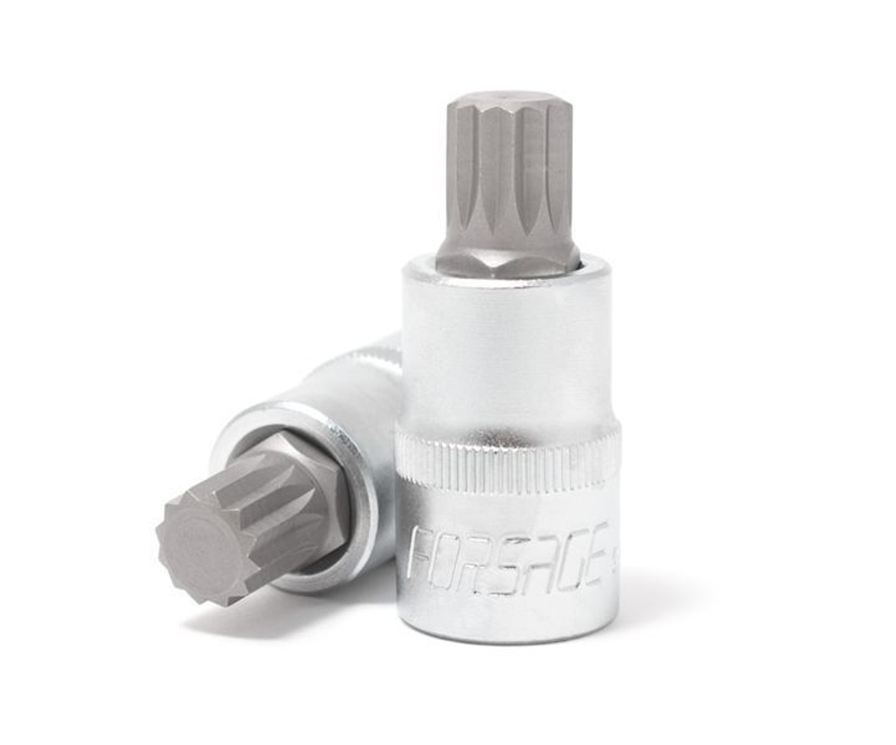 Головка бита SPLINE 12-лучевая M5 1/2''(L-55мм) Forsage F-34805505