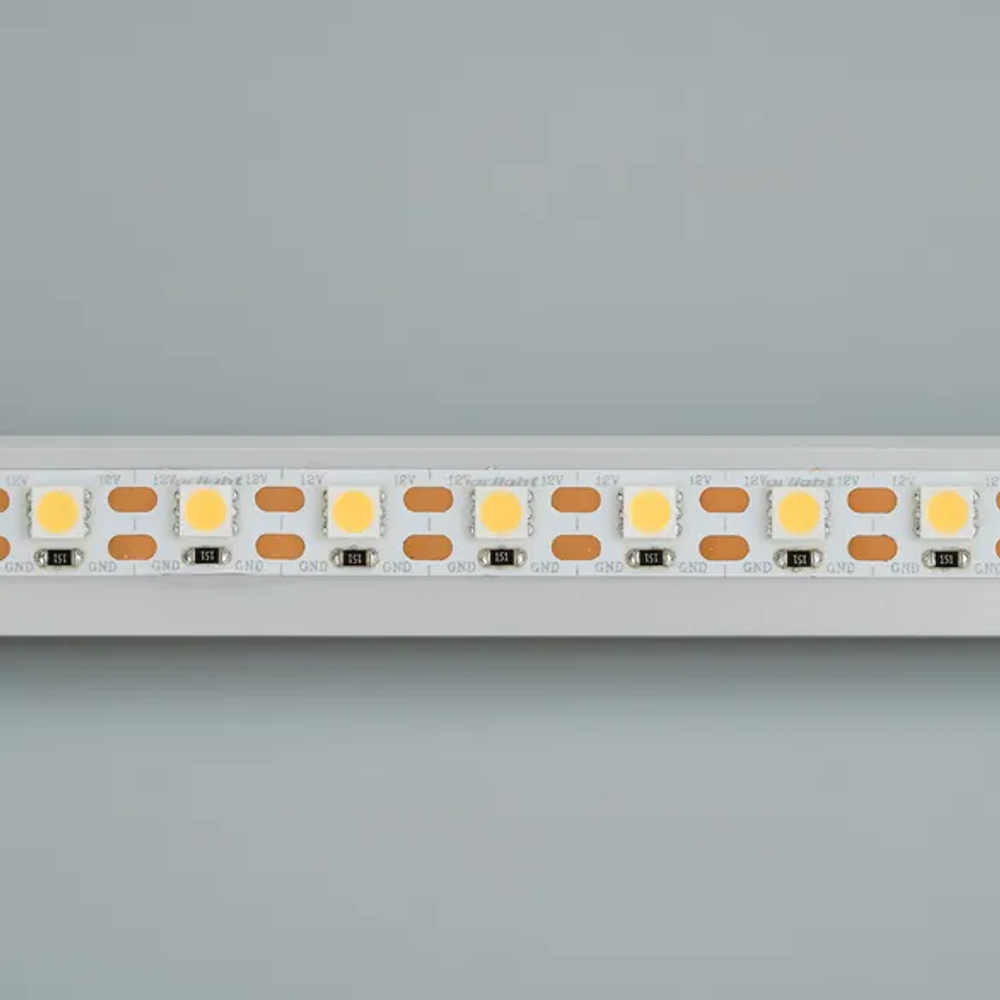 Светодиодная лента RT 2-5000 12V Cx1 White6000 2x (5060, 360 LED, LUX) (Arlight, 15.6 Вт/м, IP20) 011705