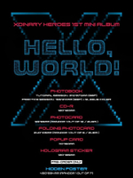 Альбом Xdinary Heroes - Hello, world! 1st Mini Album RANDOM Version