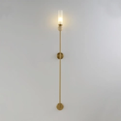 Бра Crystal Lux SIMPLY AP1.2 BRASS