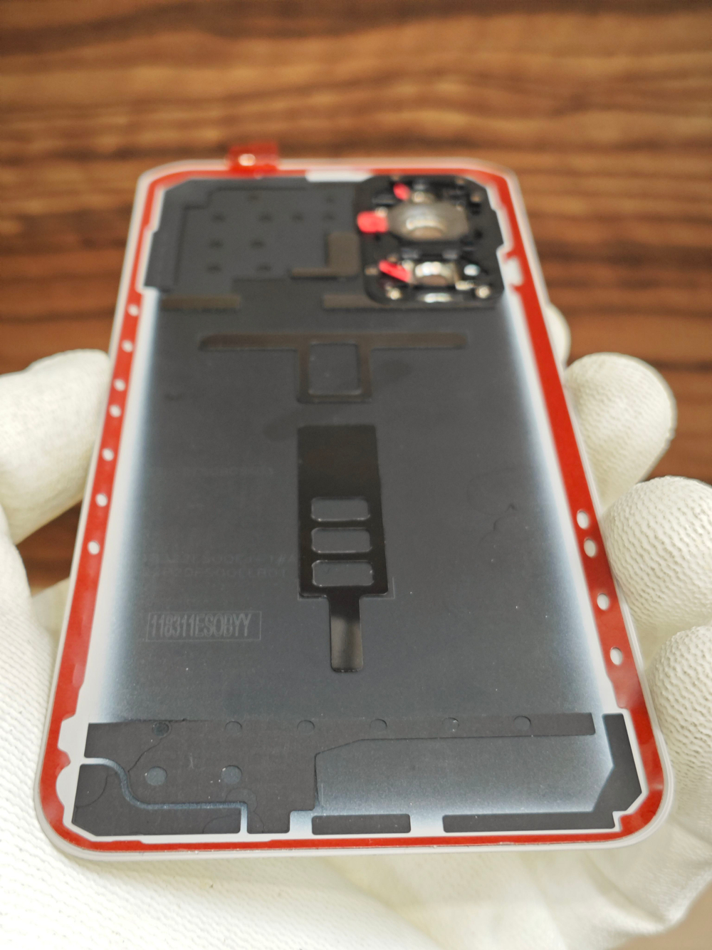 Задняя крышка ОRIGINАL для HONOR 90 REA-NX9 ( заднее стекло ) цвет: Серебристо Белый