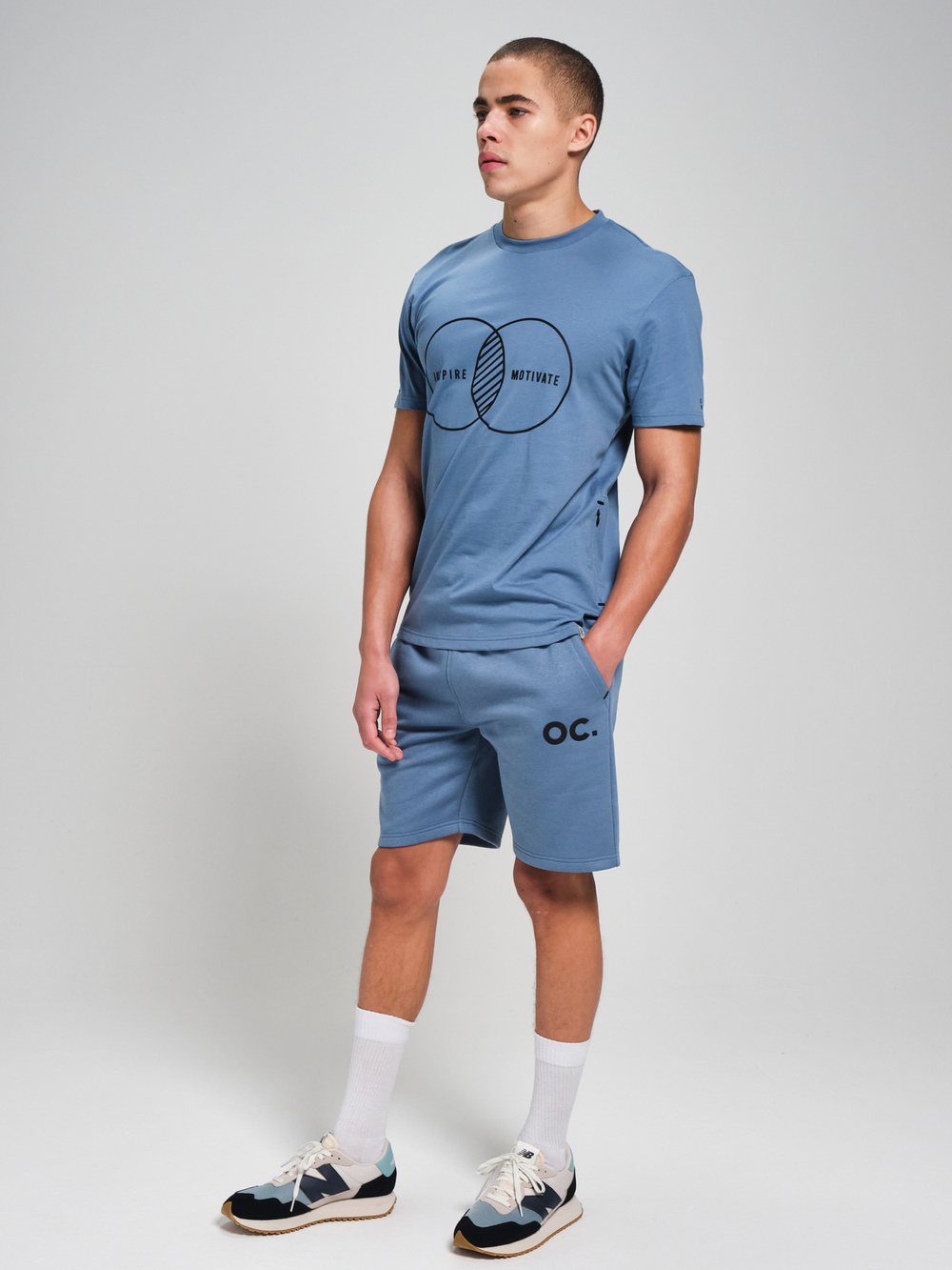 Футболка мужская ORIGINAL CREATOR INSPIRE T-SHIRT, Светло-синий