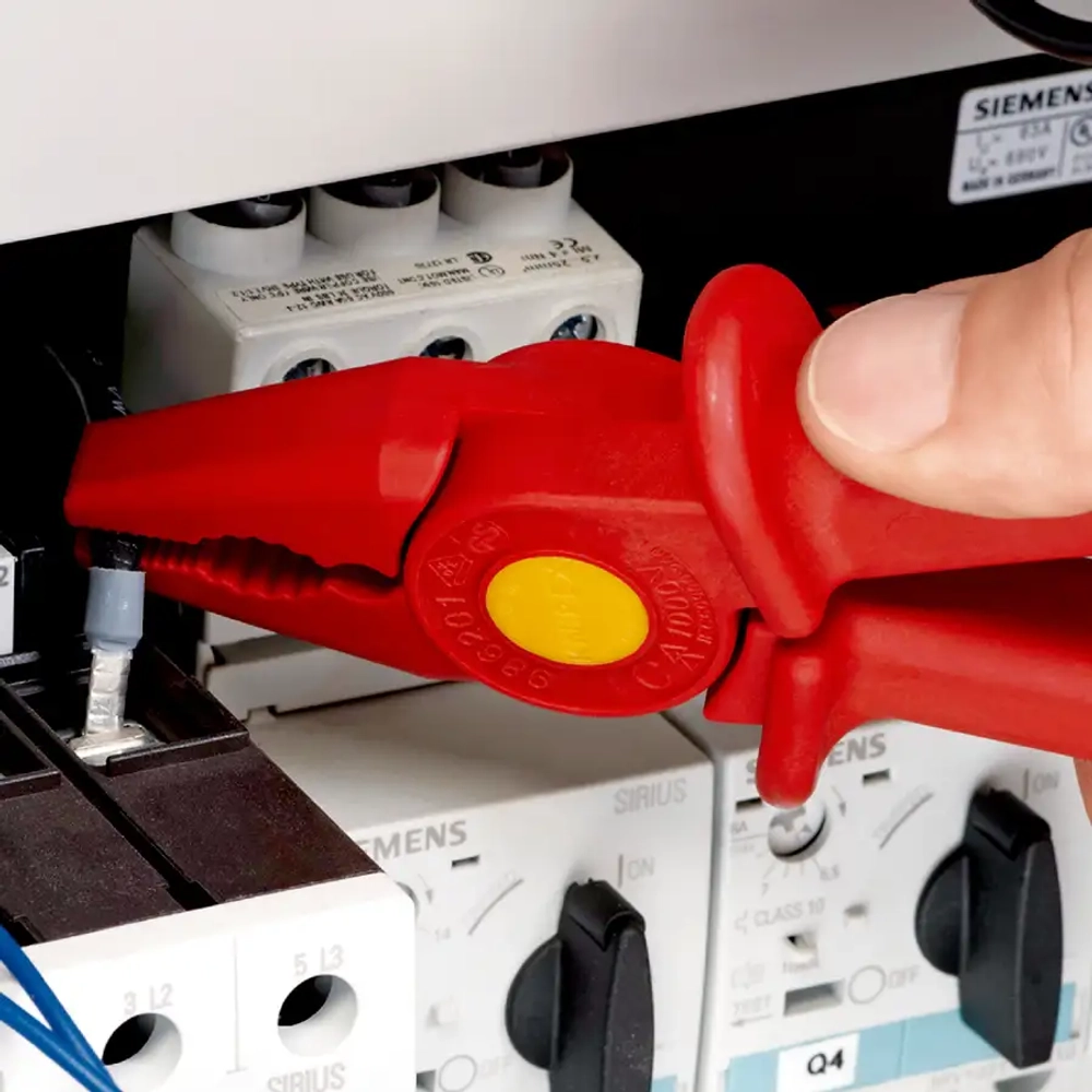 Захватные плоскогубцы из пластмассы 180 мм Knipex 98 62 01