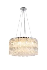 Люстра подвесная NewRgy 5060/18CH CHROME, 18×40 Вт, хромированная