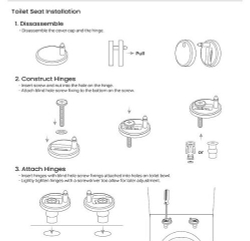 Унитаз напольный CeramaLux 1215A