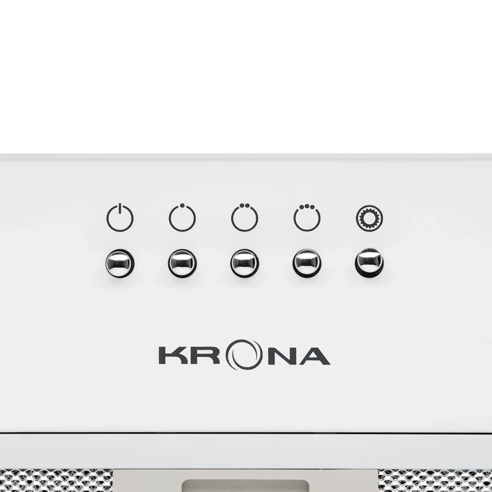 Встраиваемая вытяжка Krona RUNA 600 WHITE PB