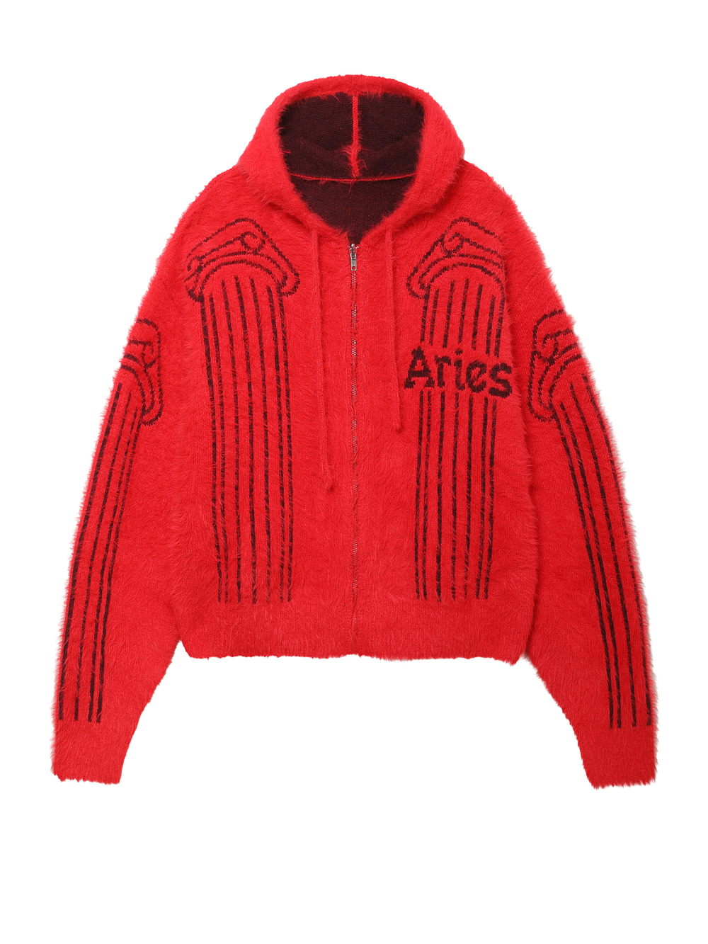 Мужская Толстовка Fluffy Column Chenille Reversible Zip Thru