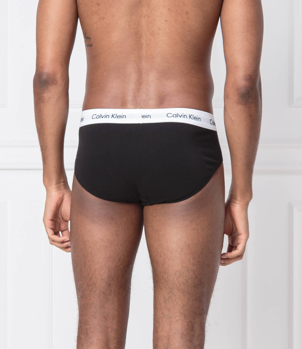 Брифы 3 пары Calvin Klein Underwear - черный(0000U2661G)