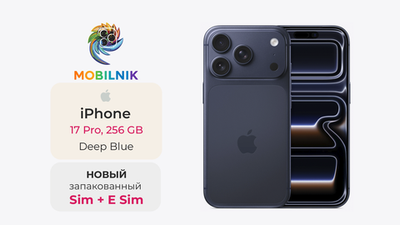 Apple iPhone 17 Pro 256ГБ Deep Blue (Без RuStore)