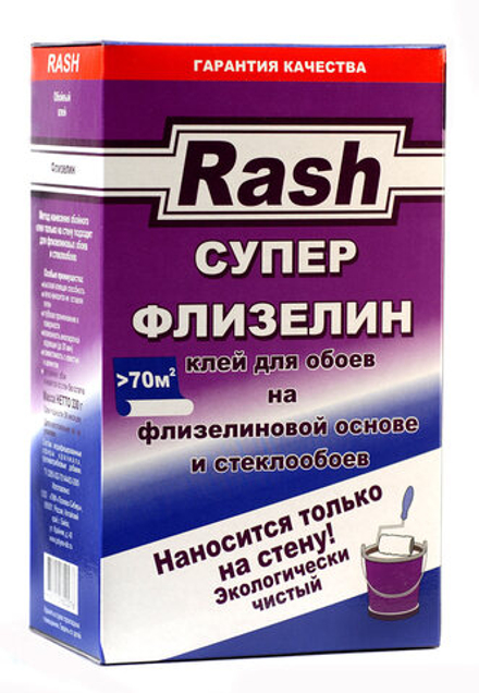 RASH  Клей обойный супер флизелин 330гр