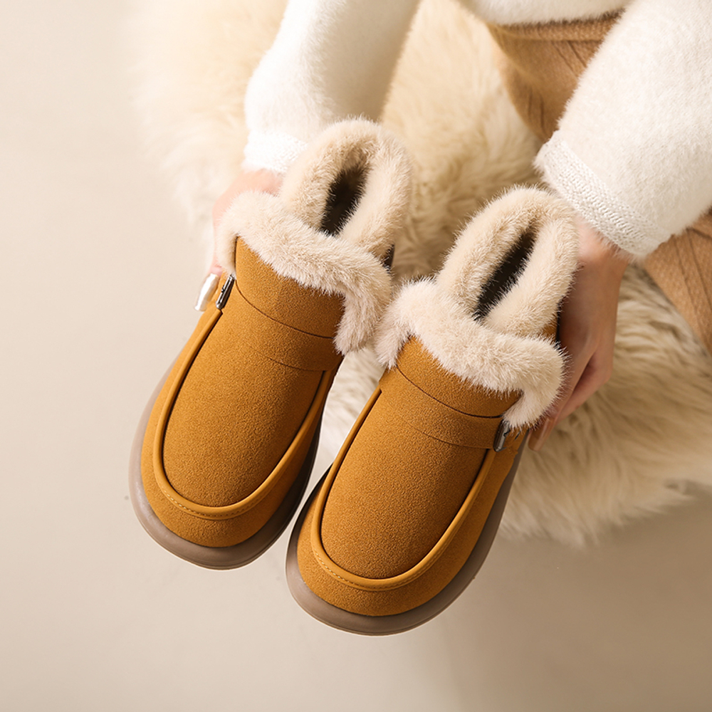 CHENGSHILUOTUO Elderly Insulated Shoes Women"s