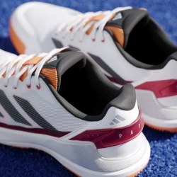 Мужские кроссовки для Падел Adidas Crazyquick LS Padel M - cloud white/core black/lucid orange