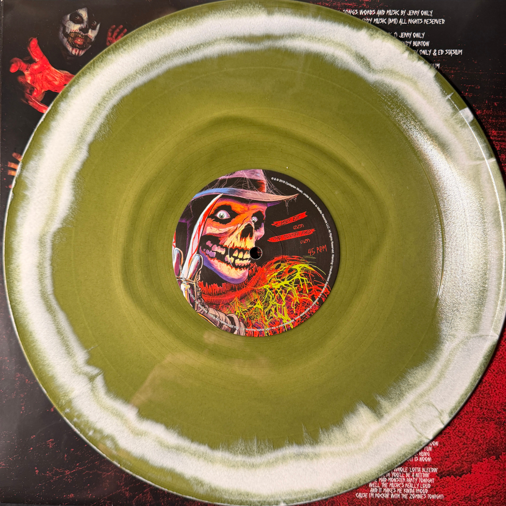 Misfits ‎– Friday The 13th (США 2016г.) 12", 45 RPM, EP, Green With White Haze