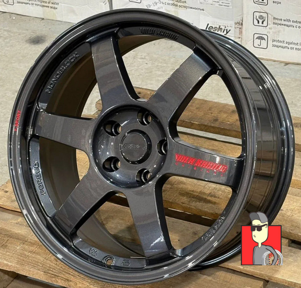 Комплект дисков Rays TE37 18x8.5 et35 5x114.3