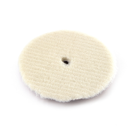 Shine Systems Stripy Wool Pad - полировальный круг из стриженого меха, 130 мм