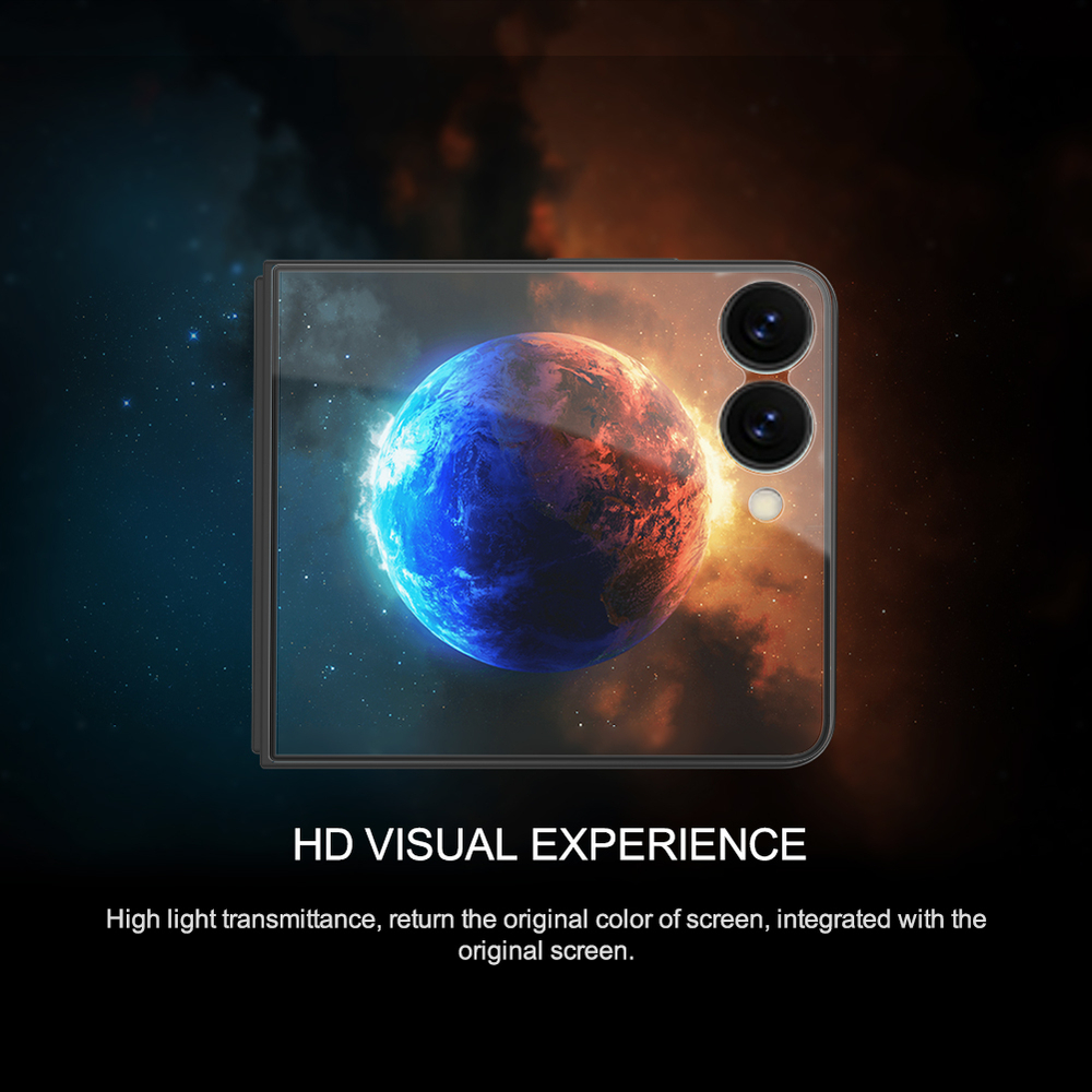 Защитное закаленное стекло на экран от Nillkin для Samsung Galaxy Flip 7, серия CP+PRO Anti-Explosion Glass Screen Protector