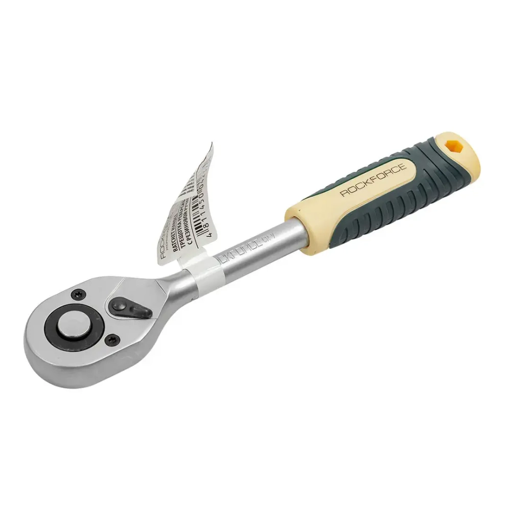Трещотка реверсивная с резиновой ручкой 1/2'' RockForce##Rock FORCE RF-80242W