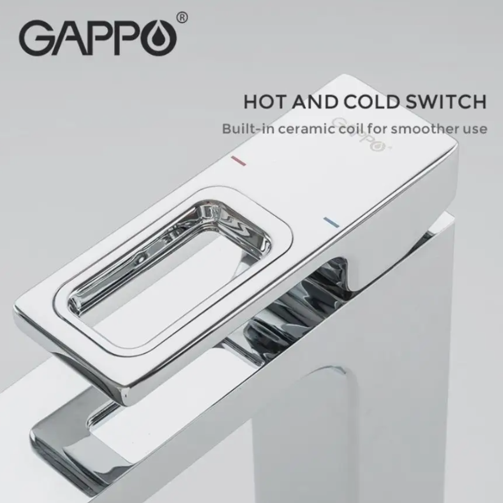 Смеситель для раковины Gappo G1018-2