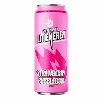 LIT Energy Strawberry Bubblegum