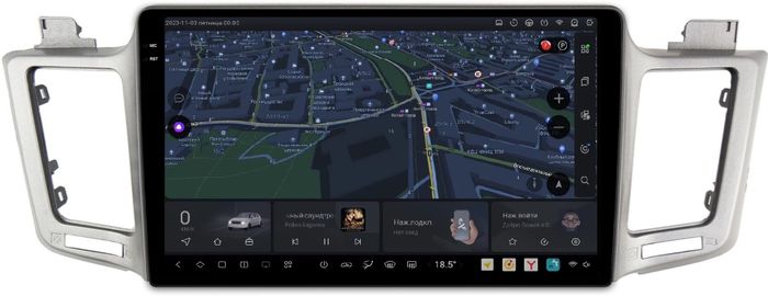 Магнитола для Toyota RAV4 XA40 2012-2019 - Kuberg DUDU7 SF-1610 QLed+2K, Android 13, Быстрейшая, UIS7870 (DUDU7), CarPlay, SIM-слот