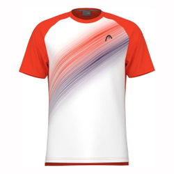 Мужское теннисное поло HEAD Topspin Men - Red