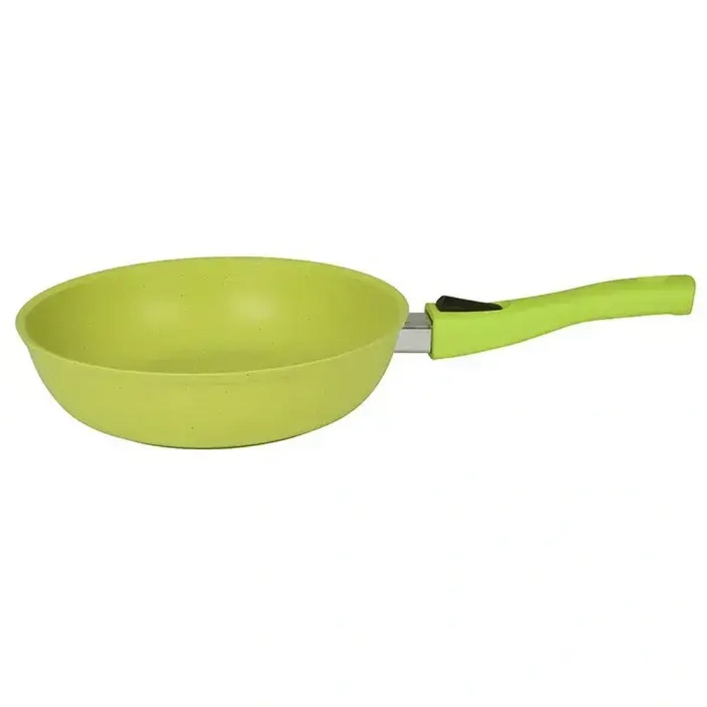 Сковорода 24*6см «Trendy style» (lime) со съемной ручкой 241tsl