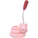 Настольная лампа «Sweet - Улиточка» 30*12*7 см LED с подстаканником, USB 0.6-3W, Розовый