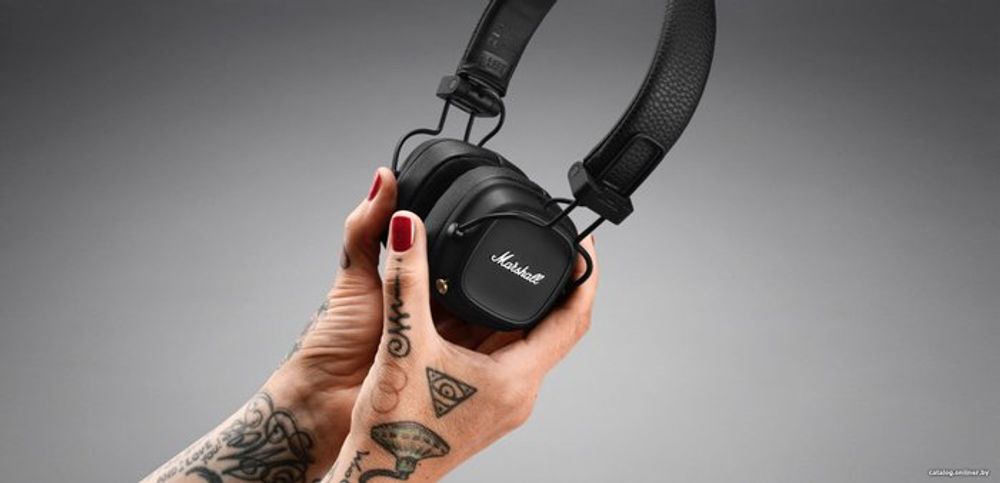 Наушники Marshall Major IV (черный)