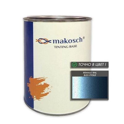 Автоэмаль makosch/RENAULT RNL, Базовая эмаль, синий, перламутр, 800мл.