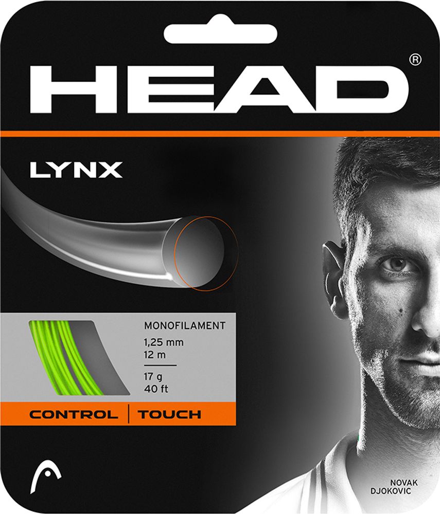 Теннисные струны Head LYNX (12 m) - green