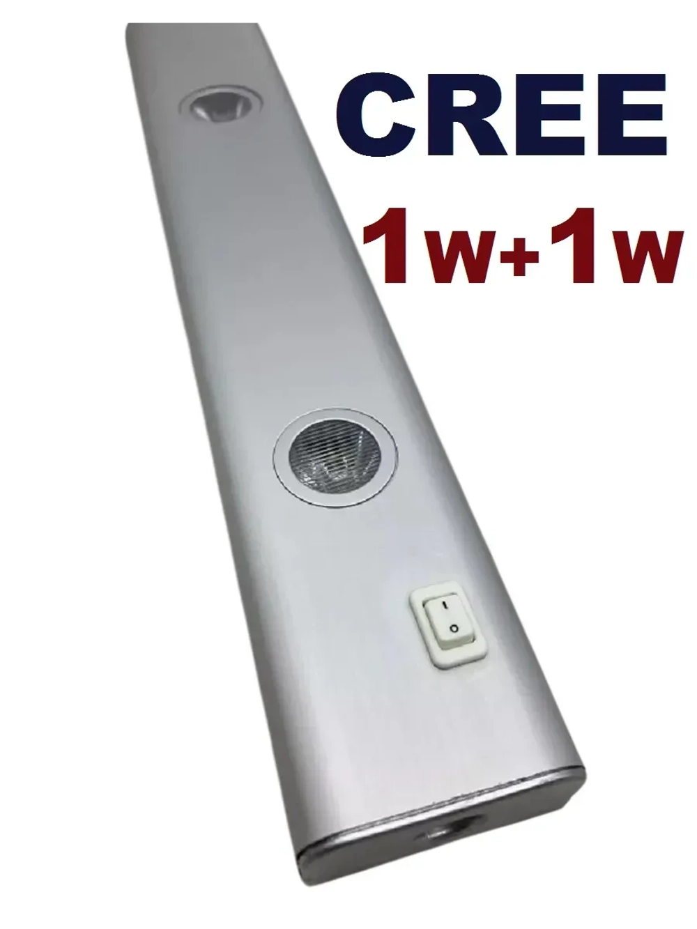 светильник накладной 2W холд хром