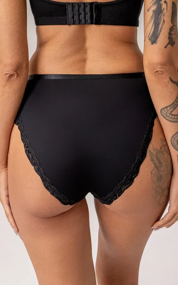 MARCELLA BLACK Briefs micromodal Трусы слипы
