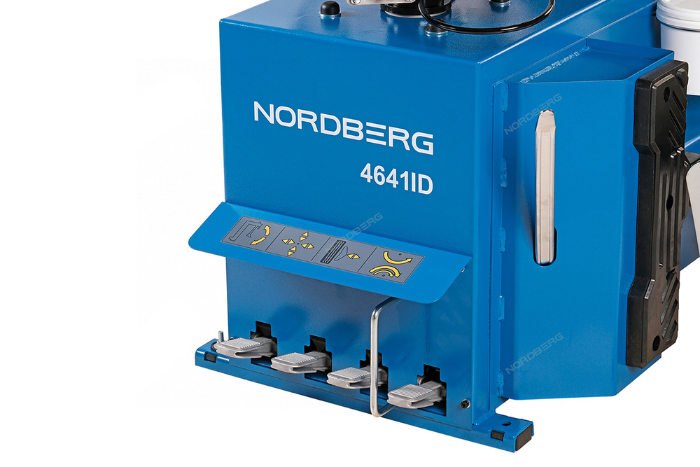 NORDBERG (4641ID(B)) Станок шиномонтажный автомат, двухскоростной, стол с накладками, 380 В, синий