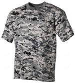 Футболка MFH US T-Shirt, 170g/m², камуфляж - Digital Urban