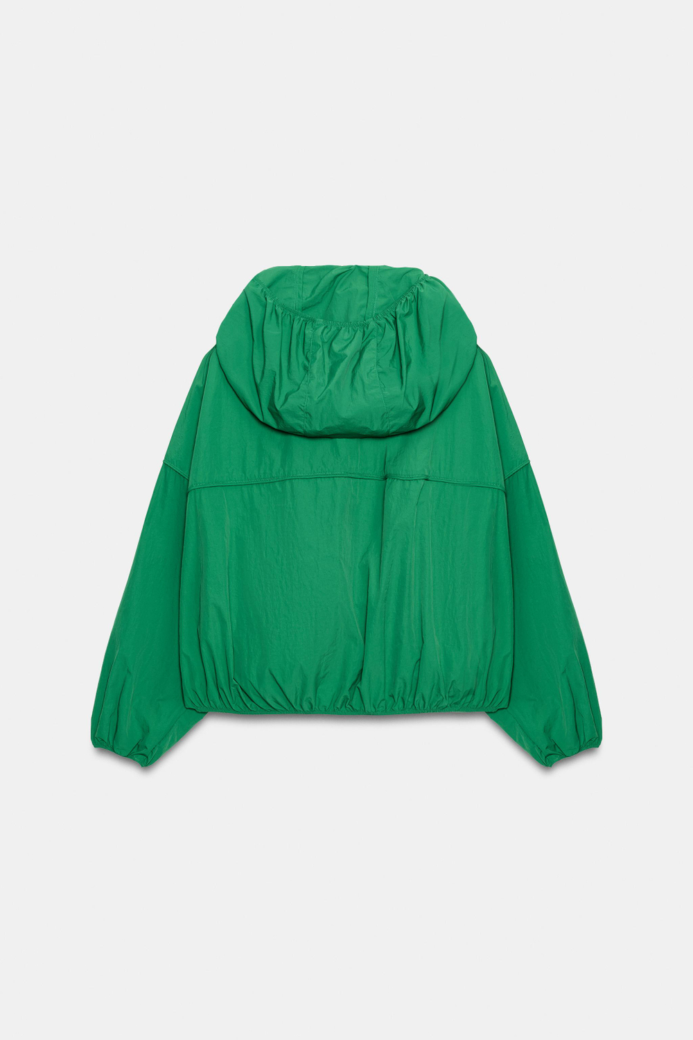 КУРТКА ИЗ ТЕХНИЧЕСКОЙ ТКАНИ С КАПЮШОНОМ — ZARA