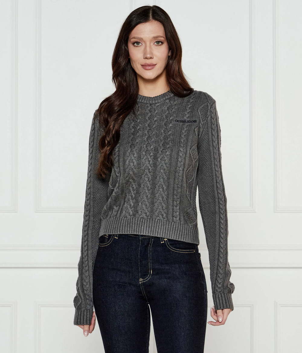 Свитер Guess Jeans - графитовый(W4BR13 Z3HN2)