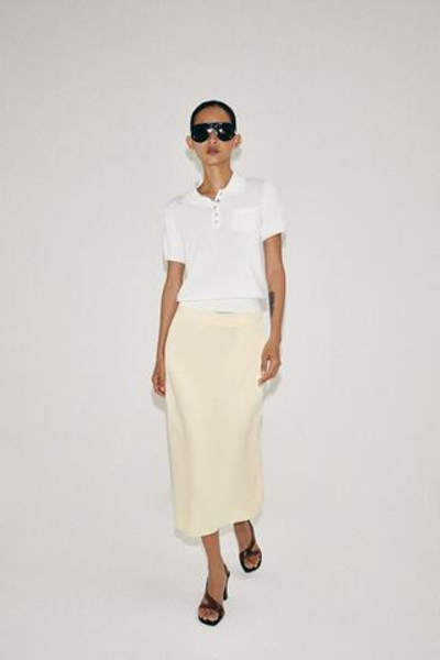 ПРЯМАЯ ЮБКА МИДИ — ZW COLLECTION — ZARA