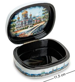 ШК-55/111 Шкатулка «Храм Христа Спасителя» исп. Ломов
