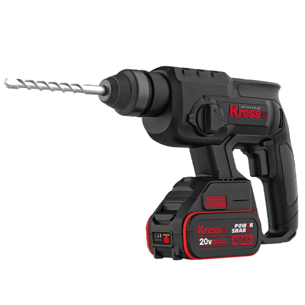 Аккумуляторный перфоратор KRESS KU390.4